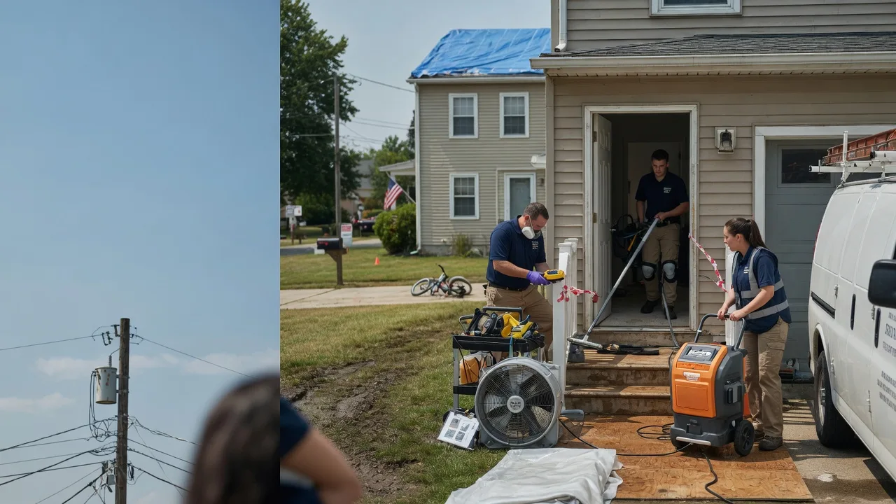 Water Damage Repair in Jermyn, TX near me